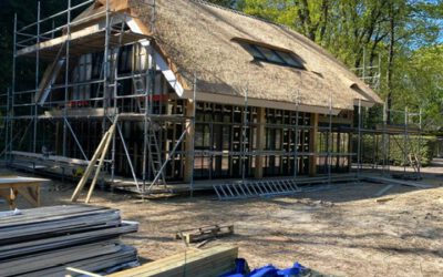 De eerste 4 modelwoningen project de Paddock te Baarle Nassau